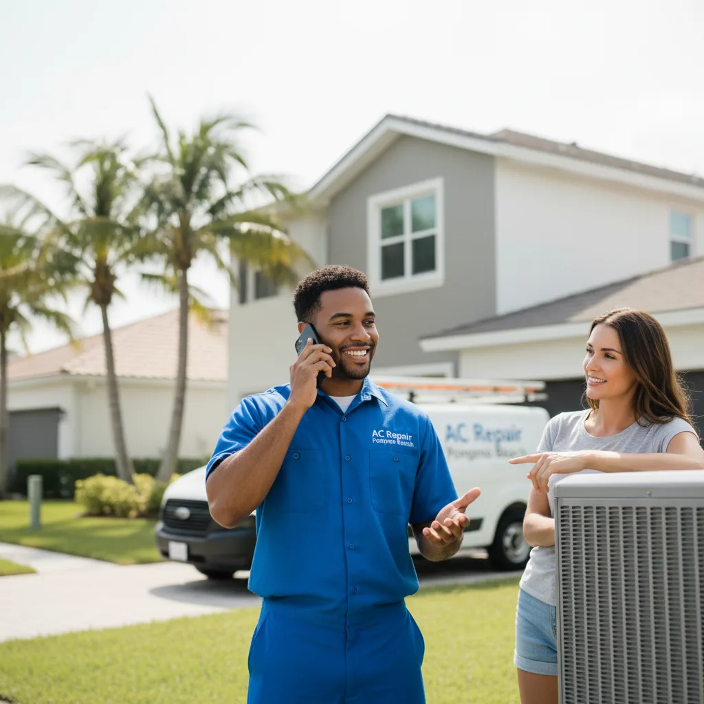 AC Repair Pompano Beach customer support in Pisgah Forest